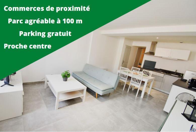 T2 Grand Espace Calme Et Confort Bergerac Eksteriør billede